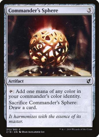 Commander's Sphere [Commander 2019] - The Mythic Store | 24h Order Processing