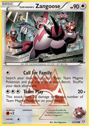 Team Magma's Zangoose (22/34) [XY: Double Crisis] - The Mythic Store | 24h Order Processing