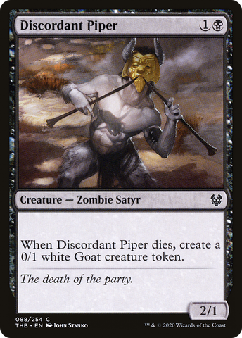 Discordant Piper [Theros Beyond Death] - The Mythic Store | 24h Order Processing
