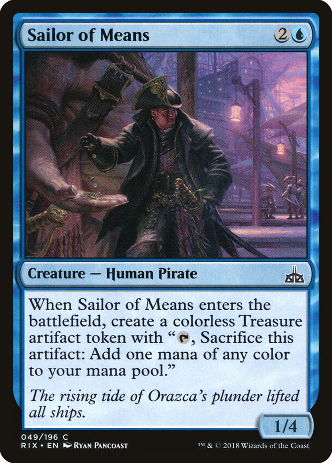 Sailor of Means [Rivals of Ixalan] - The Mythic Store | 24h Order Processing