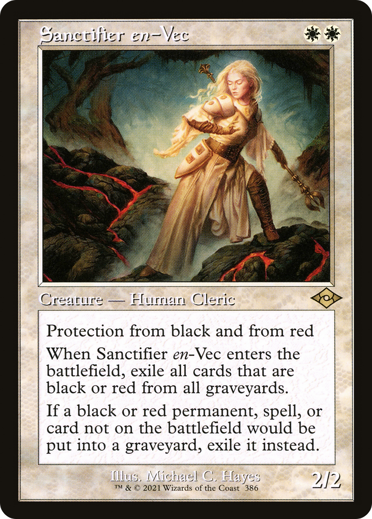 Sanctifier en-Vec (Retro) [Modern Horizons 2] - The Mythic Store | 24h Order Processing