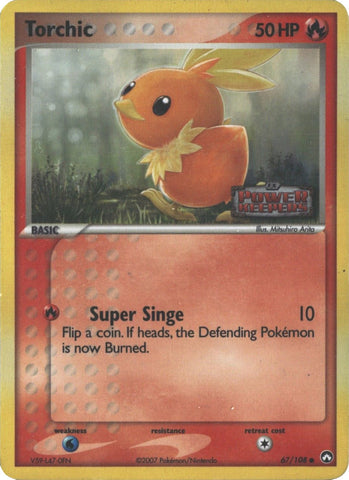 Torchic (67/108) (Stamped) [EX: Power Keepers] - The Mythic Store | 24h Order Processing