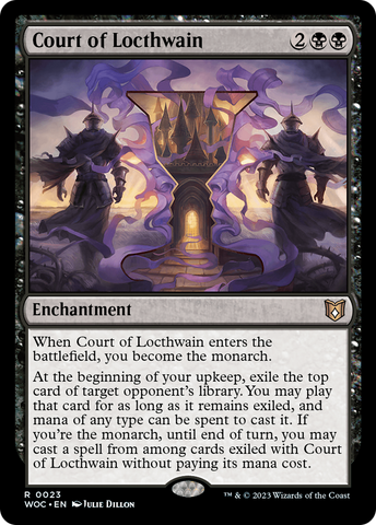 Court of Locthwain [Wilds of Eldraine Commander] - The Mythic Store | 24h Order Processing
