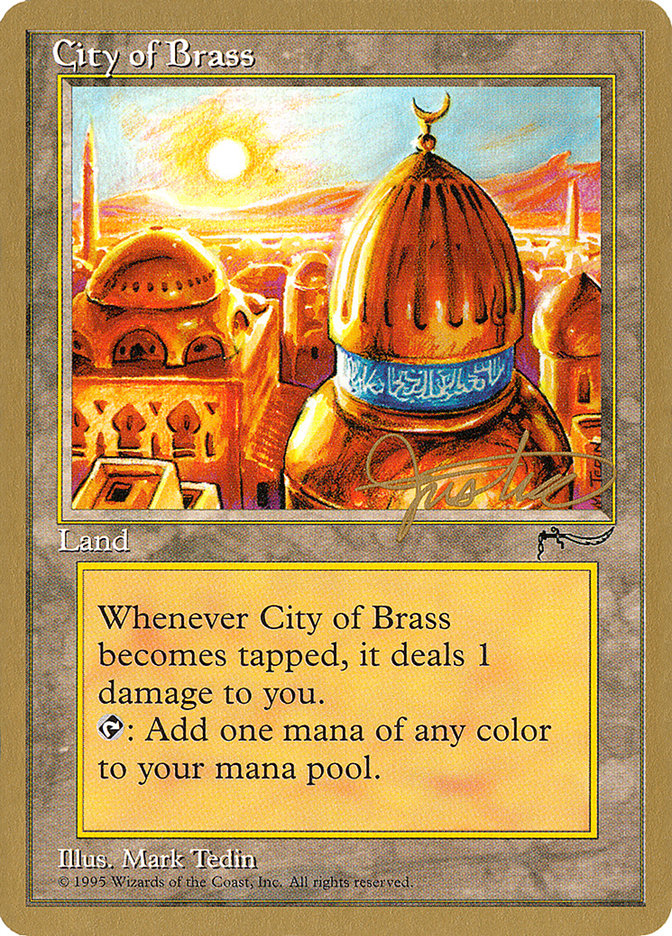 City of Brass (Mark Justice) [Pro Tour Collector Set] - The Mythic Store | 24h Order Processing