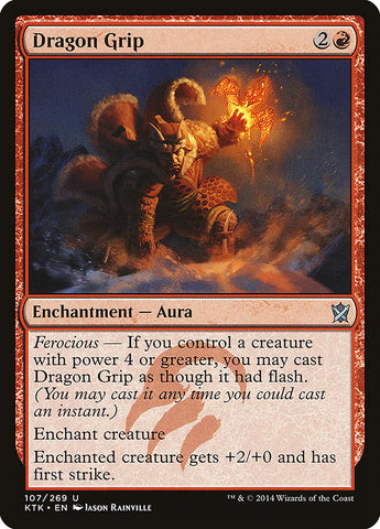 Dragon Grip [Khans of Tarkir] - The Mythic Store | 24h Order Processing