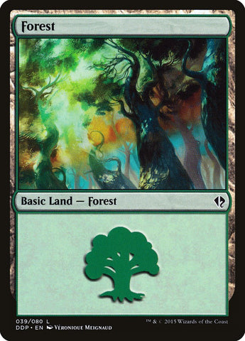 Forest (39) [Duel Decks: Zendikar vs. Eldrazi] - The Mythic Store | 24h Order Processing