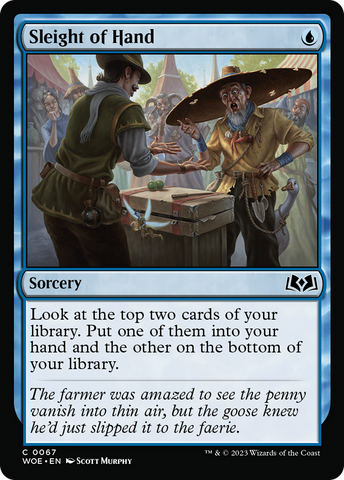 Sleight of Hand [Wilds of Eldraine] - The Mythic Store | 24h Order Processing