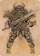 Sarevok, Deathbringer Art Card (Gold-Stamped Signature) [Commander Legends: Battle for Baldur's Gate Art Series] - The Mythic Store | 24h Order Processing