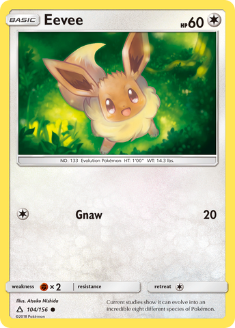 Eevee (104/156) [Sun & Moon: Ultra Prism] - The Mythic Store | 24h Order Processing