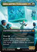 Adrix and Nev, Twincasters (Borderless) [Secrets of Strixhaven Special Guests] - The Mythic Store | 24h Order Processing