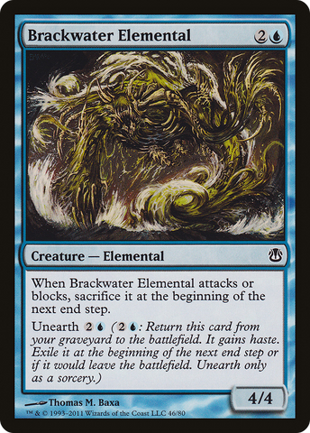 Brackwater Elemental [Duel Decks: Ajani vs. Nicol Bolas] - The Mythic Store | 24h Order Processing