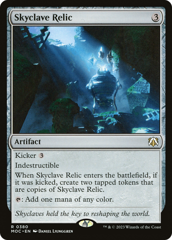 Skyclave Relic [March of the Machine Commander] - The Mythic Store | 24h Order Processing