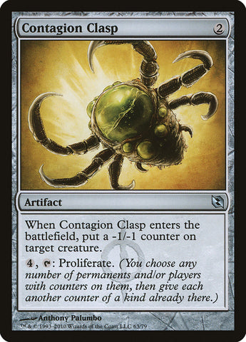 Contagion Clasp [Duel Decks: Elspeth vs. Tezzeret] - The Mythic Store | 24h Order Processing
