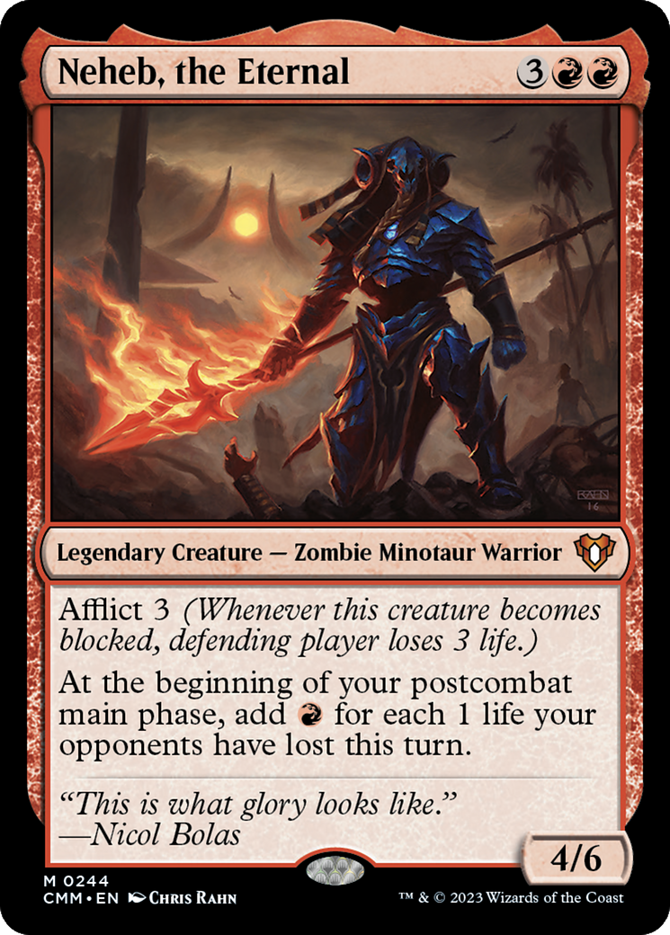 Neheb, the Eternal [Commander Masters] - The Mythic Store | 24h Order Processing