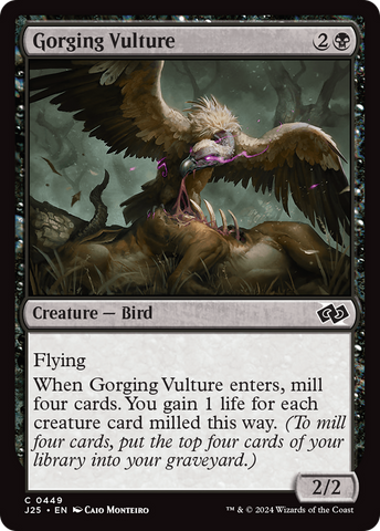 Gorging Vulture [Foundations Jumpstart] - The Mythic Store | 24h Order Processing