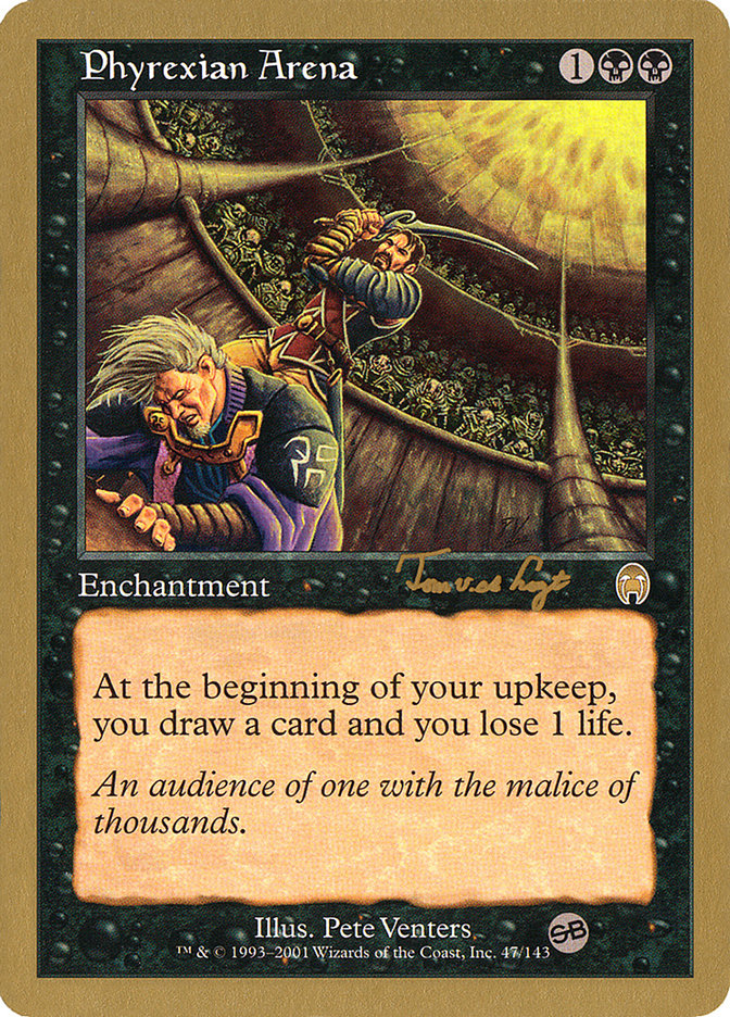 Phyrexian Arena (Tom van de Logt) (SB) [World Championship Decks 2001] - The Mythic Store | 24h Order Processing
