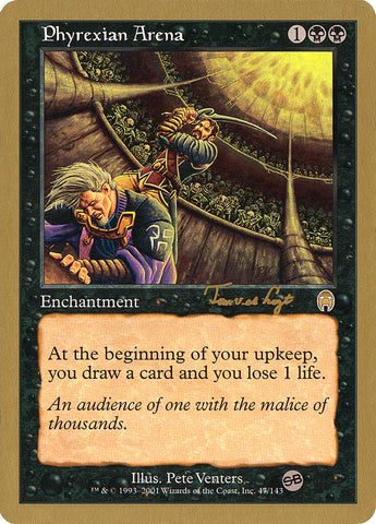 Phyrexian Arena (Tom van de Logt) (SB) [World Championship Decks 2001] - The Mythic Store | 24h Order Processing