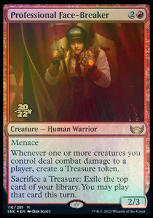 Professional Face-Breaker [Streets of New Capenna Prerelease Promos] - The Mythic Store | 24h Order Processing
