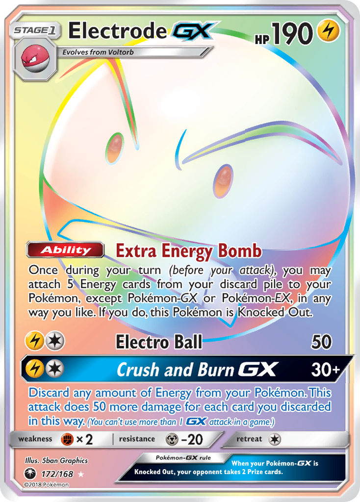 Electrode GX (172/168) [Sun & Moon: Celestial Storm] - The Mythic Store | 24h Order Processing