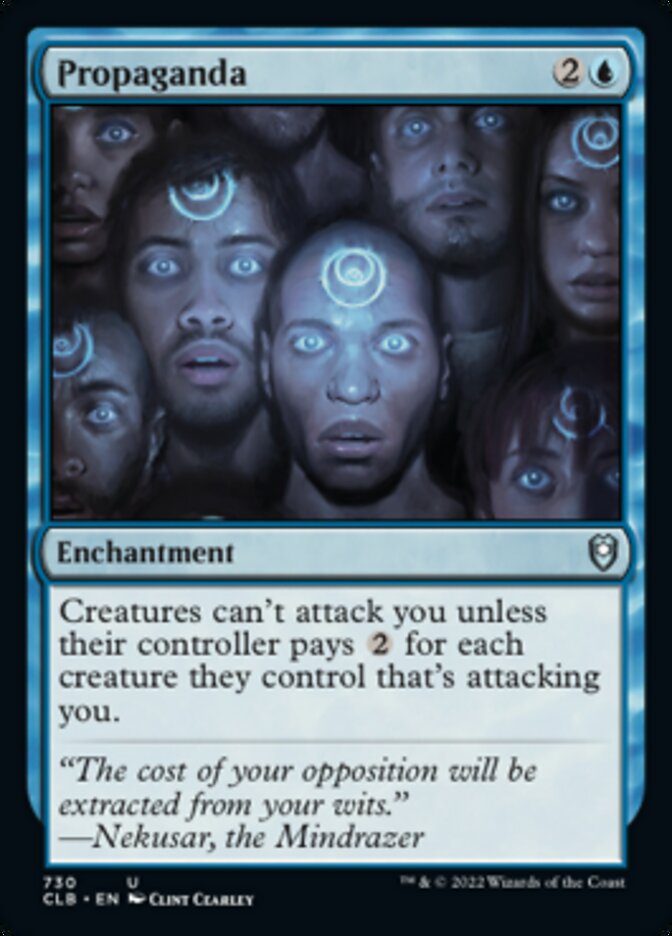 Propaganda [Commander Legends: Battle for Baldur's Gate] - The Mythic Store | 24h Order Processing