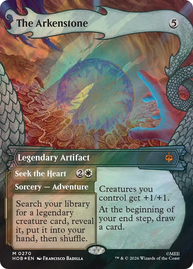 The Arkenstone (Showcase) (Surge Foil) [The Hobbit] - The Mythic Store | 24h Order Processing