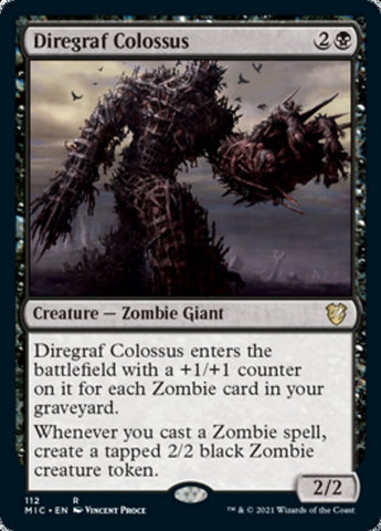 Diregraf Colossus [Innistrad: Midnight Hunt Commander] - The Mythic Store | 24h Order Processing