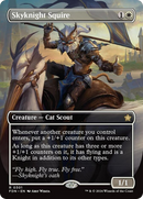 Skyknight Squire (Borderless) [Foundations] - The Mythic Store | 24h Order Processing
