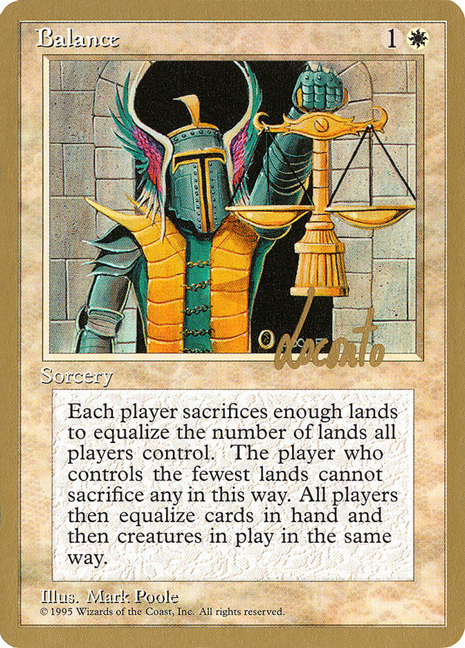 Balance (Michael Loconto) [Pro Tour Collector Set] - The Mythic Store | 24h Order Processing