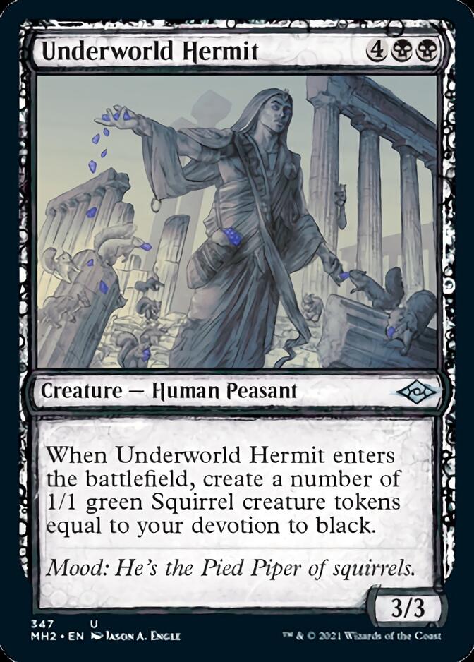 Underworld Hermit (Sketch) [Modern Horizons 2] - The Mythic Store | 24h Order Processing