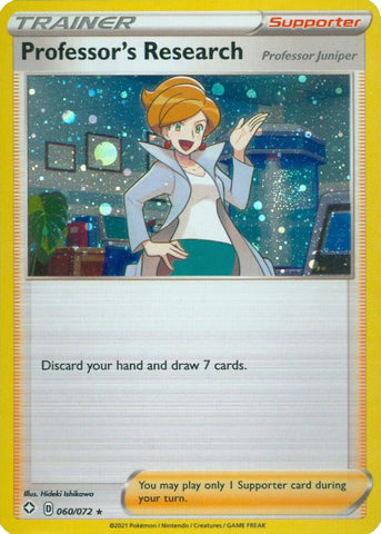 Professor's Research (060/072) (Cosmos Holo) (Theme Deck Exclusive) [Sword & Shield: Shining Fates] - The Mythic Store | 24h Order Processing