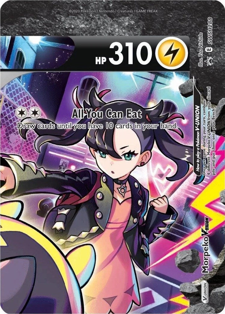 Morpeko V-Union (SWSH288) [Sword & Shield: Black Star Promos] - The Mythic Store | 24h Order Processing