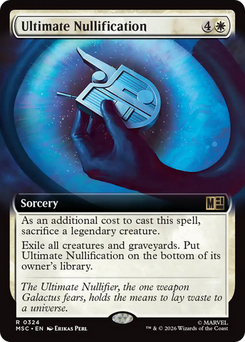Ultimate Nullification (Extended Art) [Marvel Super Heroes Commander] - The Mythic Store | 24h Order Processing