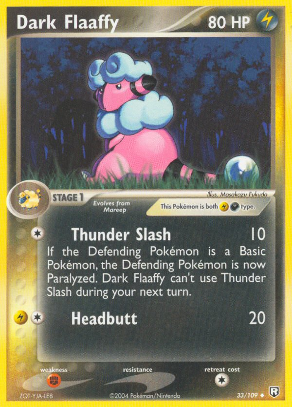 Dark Flaaffy (33/109) [EX: Team Rocket Returns] - The Mythic Store | 24h Order Processing