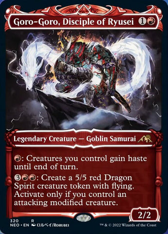 Goro-Goro, Disciple of Ryusei (Showcase Samurai) [Kamigawa: Neon Dynasty] - The Mythic Store | 24h Order Processing