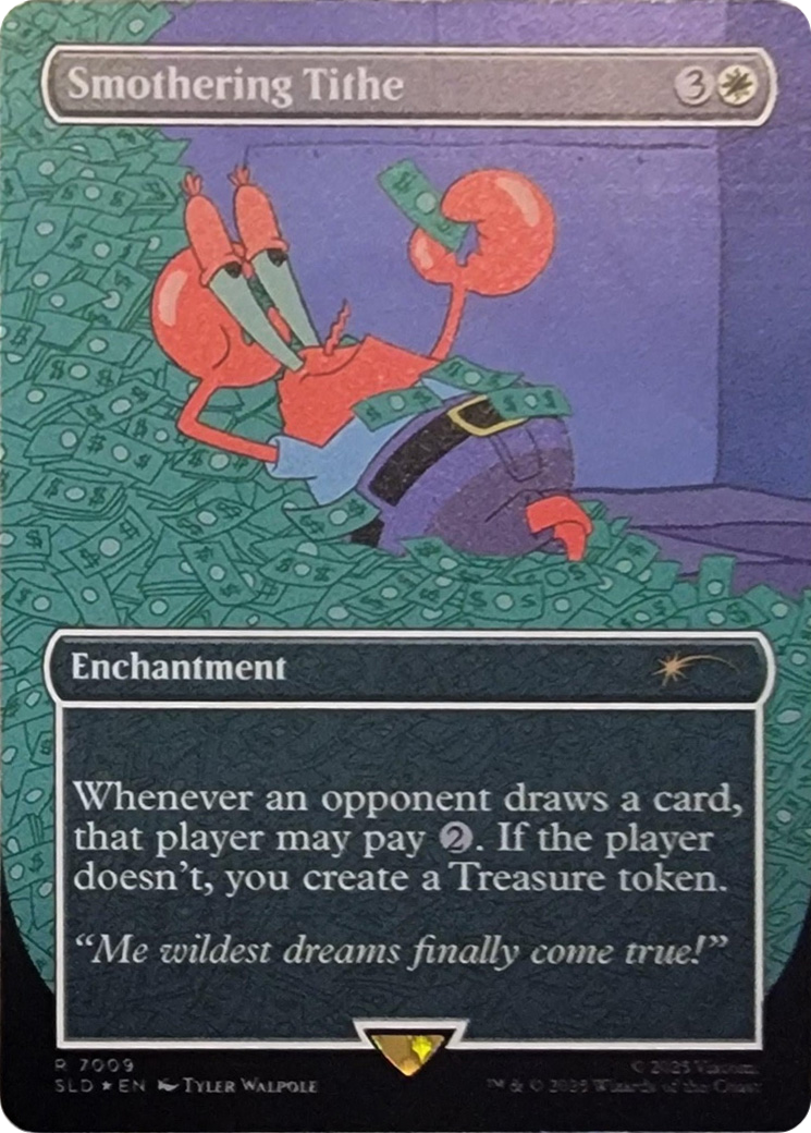 Smothering Tithe (7009) (Rainbow Foil) [Secret Lair Drop Series] - The Mythic Store | 24h Order Processing