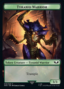 Tyranid (017) // Tyranid Warrior Double-Sided Token (Surge Foil) [Warhammer 40,000 Tokens] - The Mythic Store | 24h Order Processing