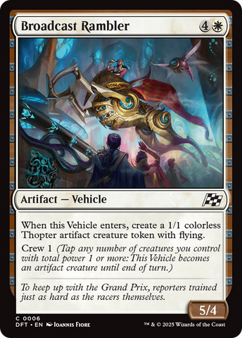 Broadcast Rambler [Aetherdrift] - The Mythic Store | 24h Order Processing