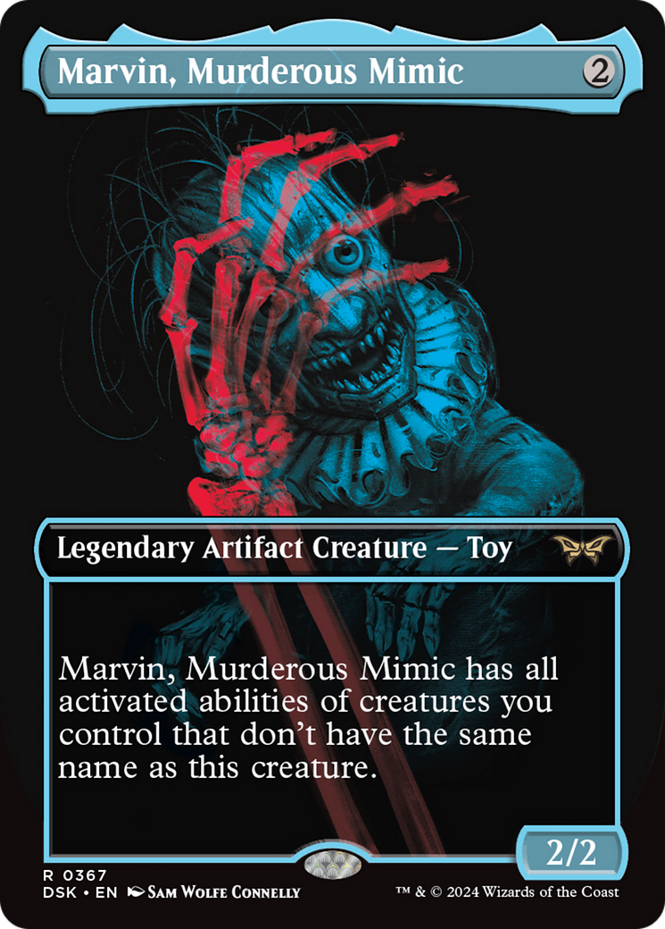 Marvin, Murderous Mimic (Showcase) [Duskmourn: House of Horror] - The Mythic Store | 24h Order Processing