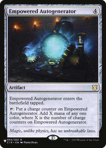 Empowered Autogenerator [The List] - The Mythic Store | 24h Order Processing