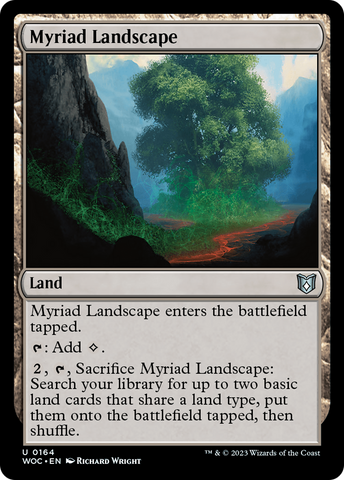 Myriad Landscape [Wilds of Eldraine Commander] - The Mythic Store | 24h Order Processing