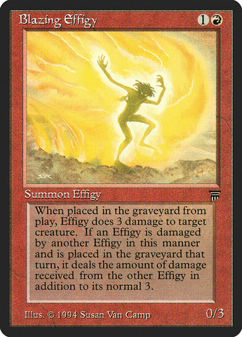 Blazing Effigy [Legends] - The Mythic Store | 24h Order Processing