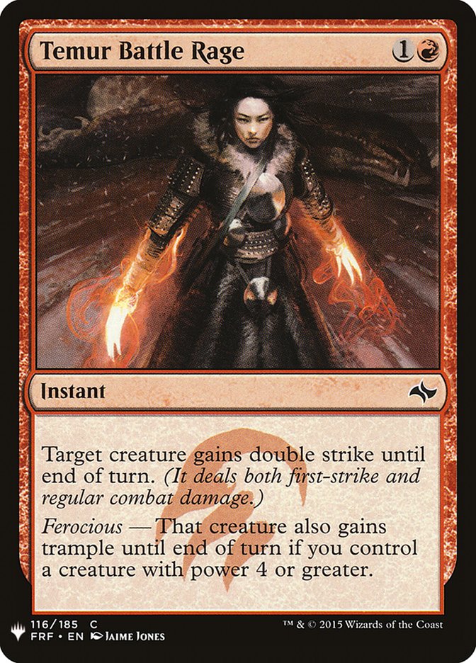 Temur Battle Rage [Mystery Booster] - The Mythic Store | 24h Order Processing