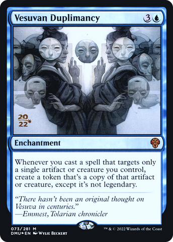 Vesuvan Duplimancy [Dominaria United Prerelease Promos] - The Mythic Store | 24h Order Processing