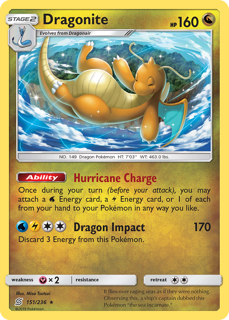 Dragonite (151/236) [Sun & Moon: Unified Minds] - The Mythic Store | 24h Order Processing