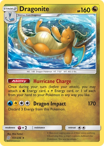 Dragonite (151/236) [Sun & Moon: Unified Minds] - The Mythic Store | 24h Order Processing