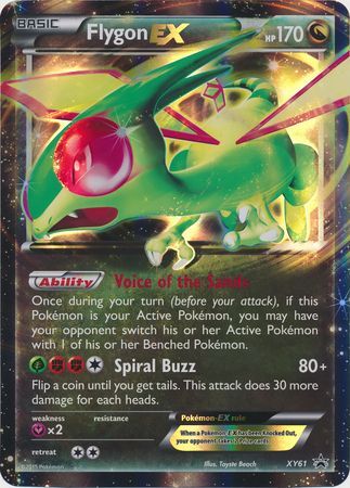 Flygon EX (XY61) (Jumbo Card) [XY: Black Star Promos] - The Mythic Store | 24h Order Processing