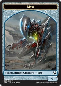 Myr (007) // Thopter (008) Double-Sided Token [Commander 2018 Tokens] - The Mythic Store | 24h Order Processing