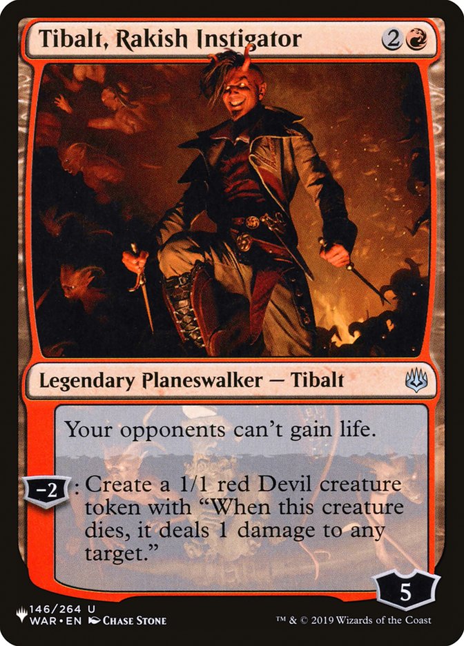 Tibalt, Rakish Instigator [The List] - The Mythic Store | 24h Order Processing