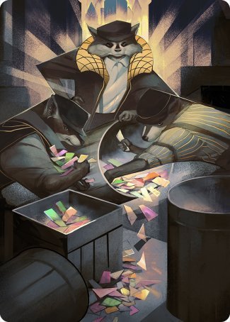 Masked Bandits Art Card [Streets of New Capenna Art Series] - The Mythic Store | 24h Order Processing