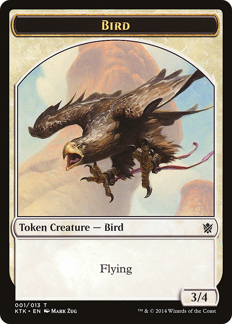 Bird Token [Khans of Tarkir Tokens] - The Mythic Store | 24h Order Processing